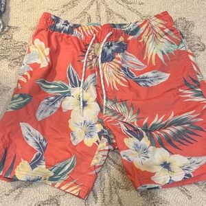 Goodfellow & Co Coral Floral Men's Swim Shorts